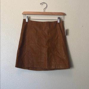 Free People Skirts - Modern Femme Vegan Leather mini Skirt Free People Skirts - Modern Femme Vegan Leather mini Skirt